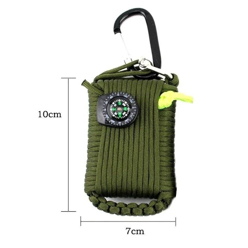 29 in 1 Professional Survival Kit Outdoor Travel Hike Field Camp Kits Emergency Portable Multifunctional Safety First Aid Tools