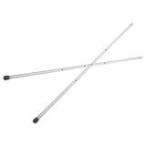 2Pcs Rods Foosball Tables Soccer Table Replacement Accessory Foosball Rod Soccer Machine Operation Pole Table Soccer Rod Desk