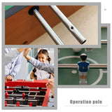 2Pcs Rods Foosball Tables Soccer Table Replacement Accessory Foosball Rod Soccer Machine Operation Pole Table Soccer Rod Desk