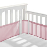 2Pcs/Set Baby Mesh Crib Bumper Liner Breathable Summer Infant Bedding Bumpers born Cot Bed Around Protector