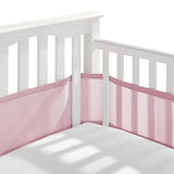 2Pcs/Set Baby Mesh Crib Bumper Liner Breathable Summer Infant Bedding Bumpers born Cot Bed Around Protector