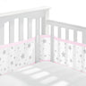 2Pcs/Set Baby Mesh Crib Bumper Liner Breathable Summer Infant Bedding Bumpers born Cot Bed Around Protector