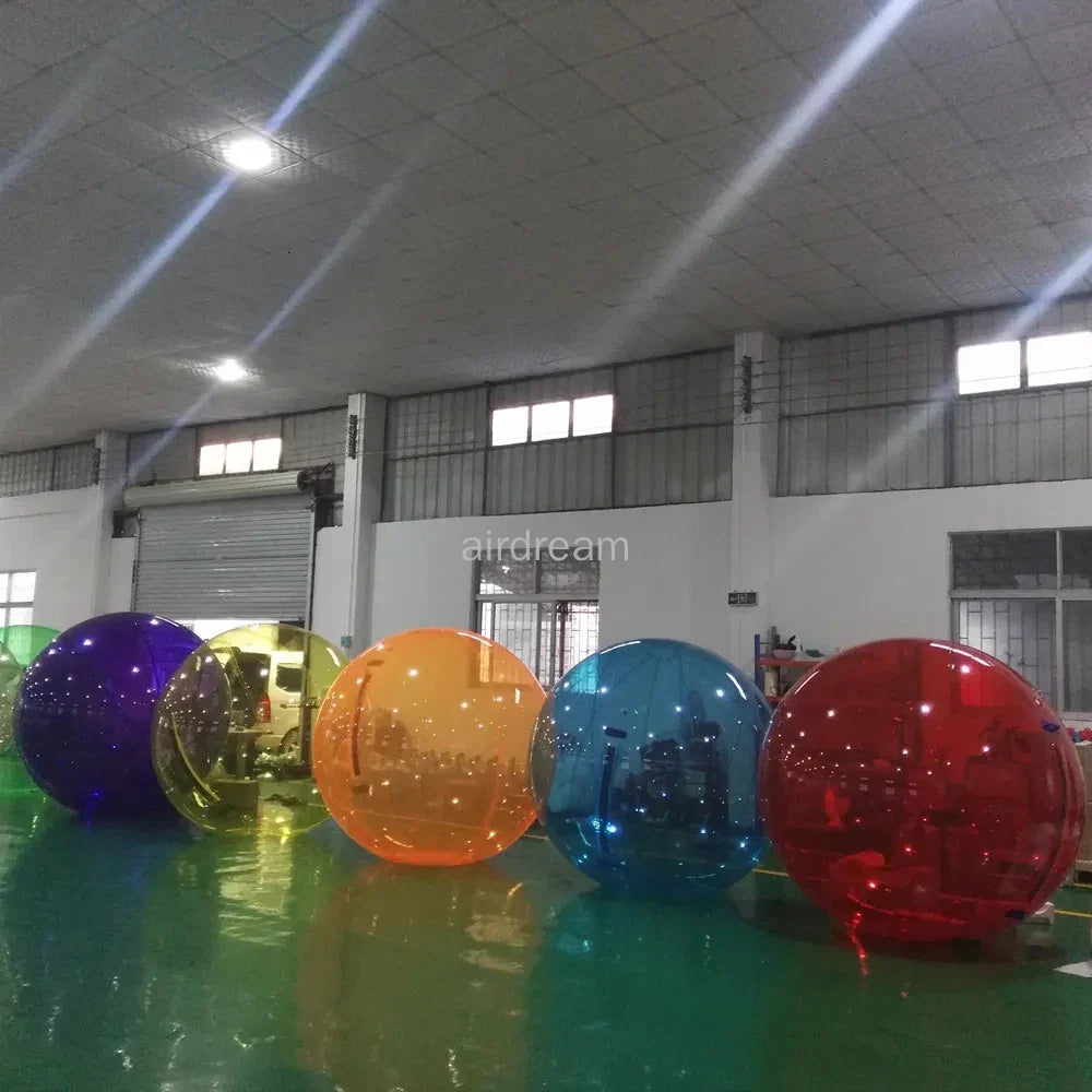 2m 0.8MM PVC Inflatable Water Walking Ball,Zorb Water Ball,roller ball for Swimming Pool Water Dance Balloon Game