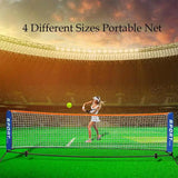 3.1/4.1/5.1/6.1M Portable Badminton Tennis Net Sports Net For Pickleball Tennis Soccer Volleyball Training Outdoor Sports Nets