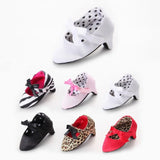 3-8 Months Newborn Baby Girls Shoes Toddler Princess Bowknot Crib Shoes with High Heels for Photos Photography Props Babe Items