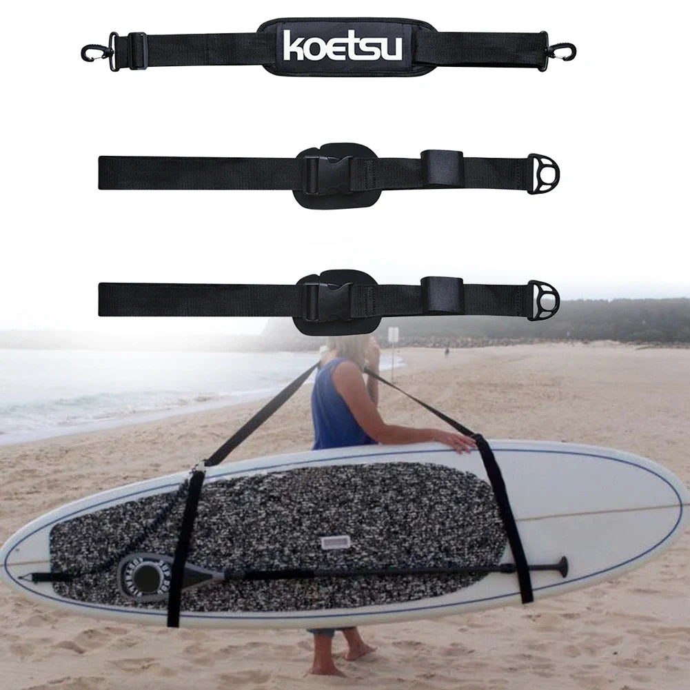 3/9PC Portable Surfboard Shoulder Carry Sling Stand Up Surf Paddle Board Carrier Accessories Adjustable Surfboard Shoulder Strap