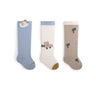 3 Pairs/set Toddler Long Socks New Autumn Newborn Baby Kids Soft Prewalker Stockings Cotton Girl Infant Boy Cute Boneless Socks