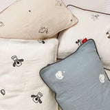 30*50cm Baby Pillowcase Bunny Muslin Newborn Pillow Case 100% Cotton Wholesale Dropshipping