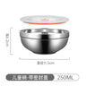 304 Stainless Steel Double Layer Bowls with Lid Kitchen Soup Ramen Noodles Bowl Food Containers Home Restaurant Korean Tableware