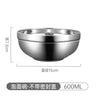 304 Stainless Steel Double Layer Bowls with Lid Kitchen Soup Ramen Noodles Bowl Food Containers Home Restaurant Korean Tableware