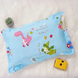 30x50 CM Pure Cotton Children's Pillow Case Home Four Seasons Universal Student Pillow Cover Cartoon Print Baby Pillowcase