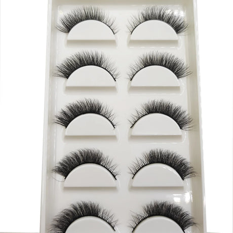 33 Style 10/50/100 Boxes 5 Pairs Natural 3D Mink False Eyelashes Makeup Fake Eye Lashes Faux Cils Make Up Beauty Tools Wholesale