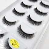 33 Style 10/50/100 Boxes 5 Pairs Natural 3D Mink False Eyelashes Makeup Fake Eye Lashes Faux Cils Make Up Beauty Tools Wholesale