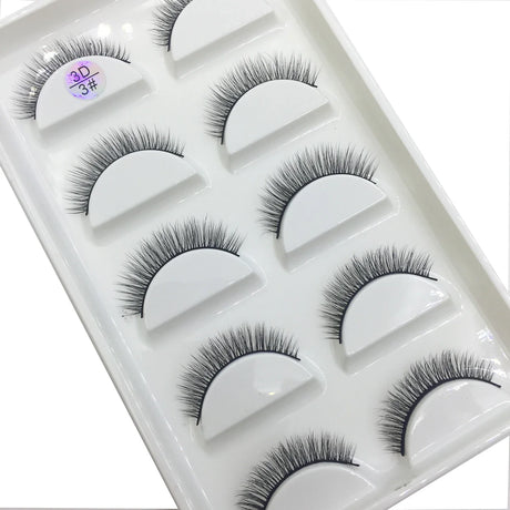 33 Style 10/50/100 Boxes 5 Pairs Natural 3D Mink False Eyelashes Makeup Fake Eye Lashes Faux Cils Make Up Beauty Tools Wholesale