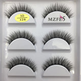 33 Style 10/50/100 Boxes 5 Pairs Natural 3D Mink False Eyelashes Makeup Fake Eye Lashes Faux Cils Make Up Beauty Tools Wholesale