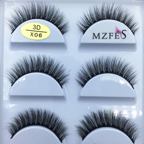 33 Style 10/50/100 Boxes 5 Pairs Natural 3D Mink False Eyelashes Makeup Fake Eye Lashes Faux Cils Make Up Beauty Tools Wholesale