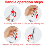 35000RPM Electric Nail Art Drill Pen Handle File Polish Grind Machine Handpiece Manicure Pedicure Tools Nail Drill Accessories