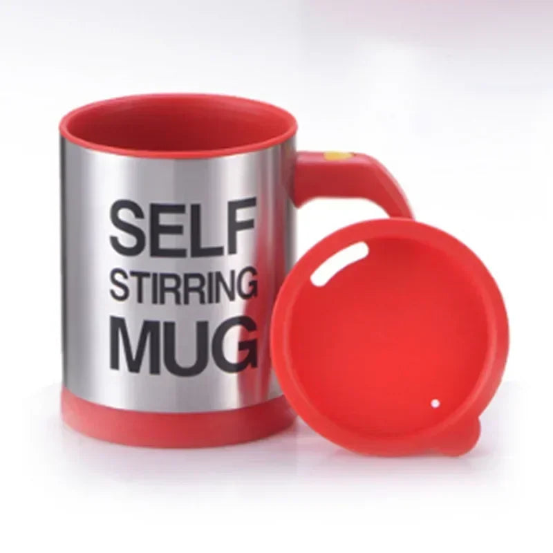 350ml Mugs Automatic Electric Lazy Self Stirring Mug Cup Coffee Milk Mixing Mug Smart Stainless Steel Juice Mix Cup Drinkware