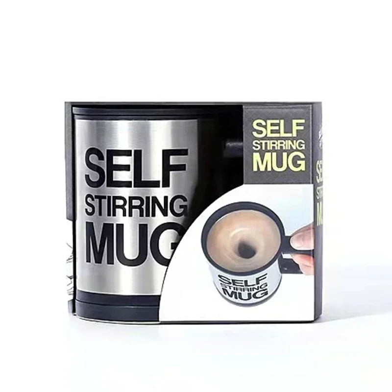 350ml Mugs Automatic Electric Lazy Self Stirring Mug Cup Coffee Milk Mixing Mug Smart Stainless Steel Juice Mix Cup Drinkware