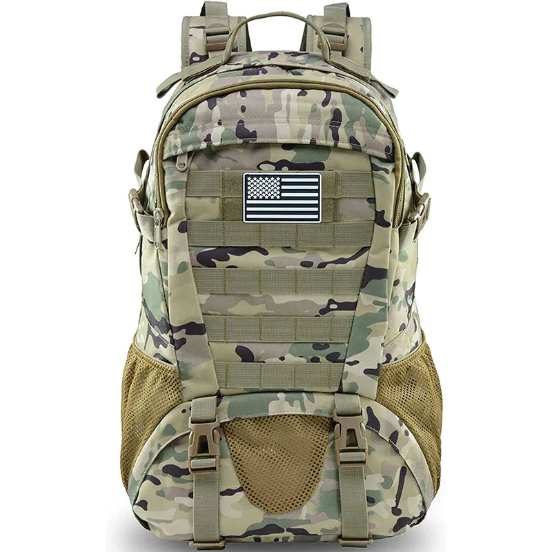 35L Large capacity Tactical Military Backpack Army  Assault Rucksack Outdoor Travel Hiking  Camping Hunting Climbing Casual Bags