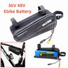 36V 48V Battery Ebike Battery,10Ah/12AH/14Ah Electric Bike Scooter Lithium Battery with Waterproof bag,for 250W 500W 750W Motor