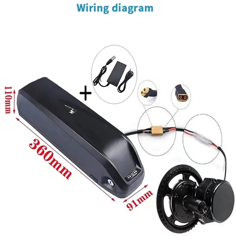 36v 48v 52v 20ah 18650 battery USB lithium battery Motor conversion kit kickscooter Electric bike Bicycle 350w-1000w duty free