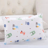 38x58CM Cartoon Boys Girls Pillow Case 100% Cotton Side Zipper Baby Pillowcase Four Seasons Children's Pillow Dust Cover