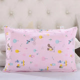 38x58CM Cartoon Boys Girls Pillow Case 100% Cotton Side Zipper Baby Pillowcase Four Seasons Children's Pillow Dust Cover