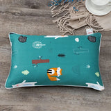 38x58CM Pure Cotton Breathable Baby Pillow Covers Cartoon Children's Bed Pillowcase Soft Pillow Protect Case Baby Bedding