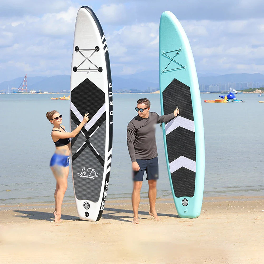 396LBS 320cm Inflatable Surfboard SUP Paddle Board Surfing Fishing Accessories SUPs Inflatable Stand Up Paddle Board Set