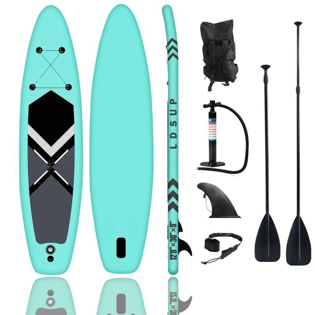 396LBS 320cm Inflatable Surfboard SUP Paddle Board Surfing Fishing Accessories SUPs Inflatable Stand Up Paddle Board Set