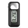 3D Pedometer for Walking with Large Display Accurate Simple Step Counter with Removable Clip and Lanyard for Men Women and Kids