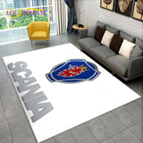 3D Top Class Truck S-Scania Cartoon Area Rug,Carpet Rug for Living Room Bedroom Sofa Doormat Decoration,Child Non-slip Floor Mat