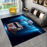 3D Top Class Truck S-Scania Cartoon Area Rug,Carpet Rug for Living Room Bedroom Sofa Doormat Decoration,Child Non-slip Floor Mat