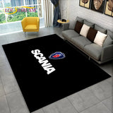 3D Top Class Truck S-Scania Cartoon Area Rug,Carpet Rug for Living Room Bedroom Sofa Doormat Decoration,Child Non-slip Floor Mat