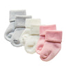 3Pairs DreamShining Cotton Baby Socks Autumn And Winter Thicken Warm Newborn Boy Girl  Floor Wear Antiskid Sock For Kids