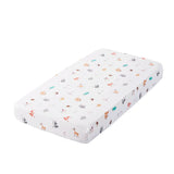 3pcs Microfiber Crib Bedding Set Forest And Animal Designs For Boys and Girls Baby Quilt Includes Quilt Crib Sheet, Crib Skirt