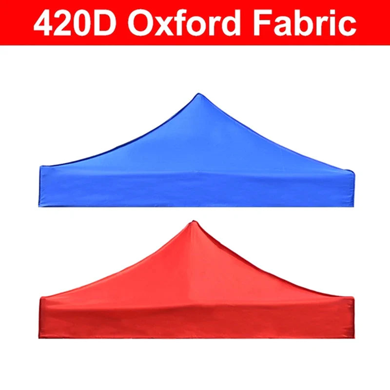 3x3M Outdoor Rainproof Sunscreen Tent Canopy Top Replacement Tent Patio Garden Gazebo Top Sun Shade Cover Outdoor Camp