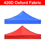 3x3M Outdoor Rainproof Sunscreen Tent Canopy Top Replacement Tent Patio Garden Gazebo Top Sun Shade Cover Outdoor Camp