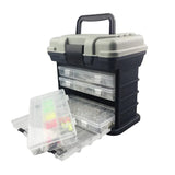 4 Drawer Tackle Box Fishing Baits Lures Tool Shock-resistant Large Storage fishing accessories  fishing accessories  carp