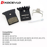 4 Pair Kocevlo  L05A L03A Disc Brake Pads Resin ICE resin Road bicycle FOR SHIMANO Caliper R7070 R8070 9170  RS805