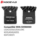 4 Pair Kocevlo  L05A L03A Disc Brake Pads Resin ICE resin Road bicycle FOR SHIMANO Caliper R7070 R8070 9170  RS805