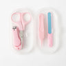 4 Pcs Baby Nail Clipper Set Baby Care Anti-clamping Nail Clipper Set Small Stainless Steel Nail Trimmer Baby Essential Products