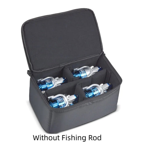 4 Sizes Multifunctional Fishing Bag Oxford Fishing Reel Lure Gear Storage Case Outdoor Carp Fishing Tackle