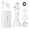 4 in 1 Electric Clean Facial Brush Face Tightening Exfoliating Cleansing Sonic Massager Cleaner with 4 Heads Kit face Skin Care