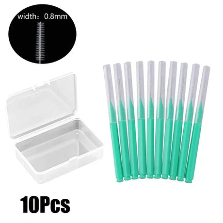 40/10Pcs Mini Eyebrow Brushes Brow Lift Tool Brow Perm Brush Eyelash Cromb for Lash Extension Accessories Beauty Makeup Tools