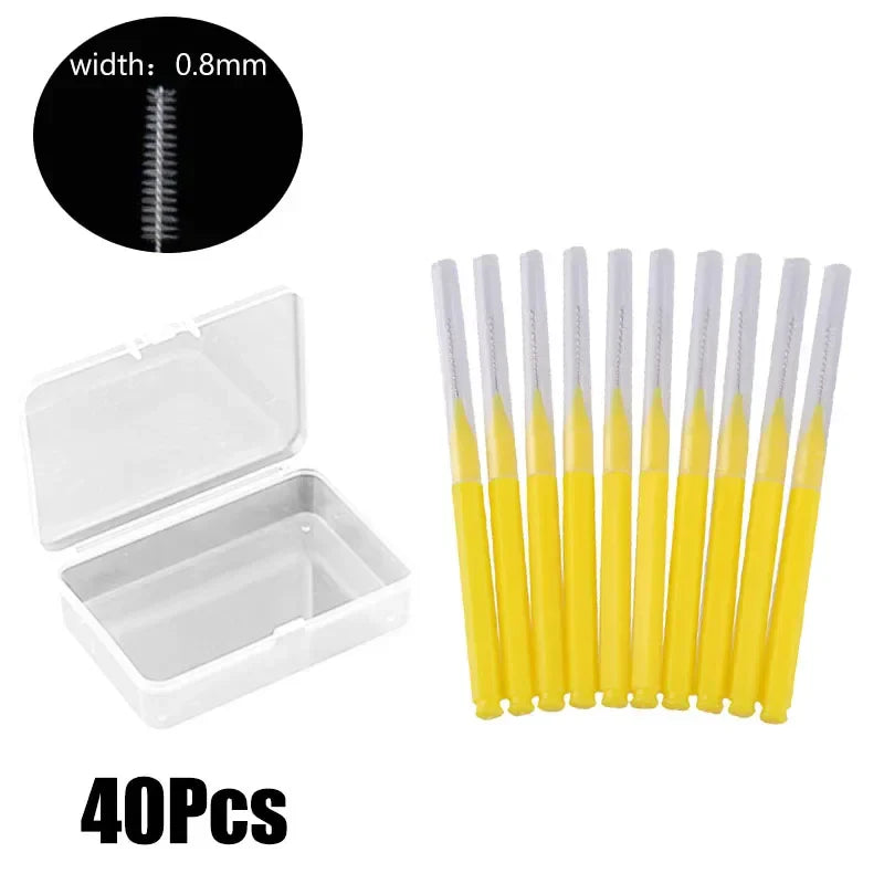 40/10Pcs Mini Eyebrow Brushes Brow Lift Tool Brow Perm Brush Eyelash Cromb for Lash Extension Accessories Beauty Makeup Tools