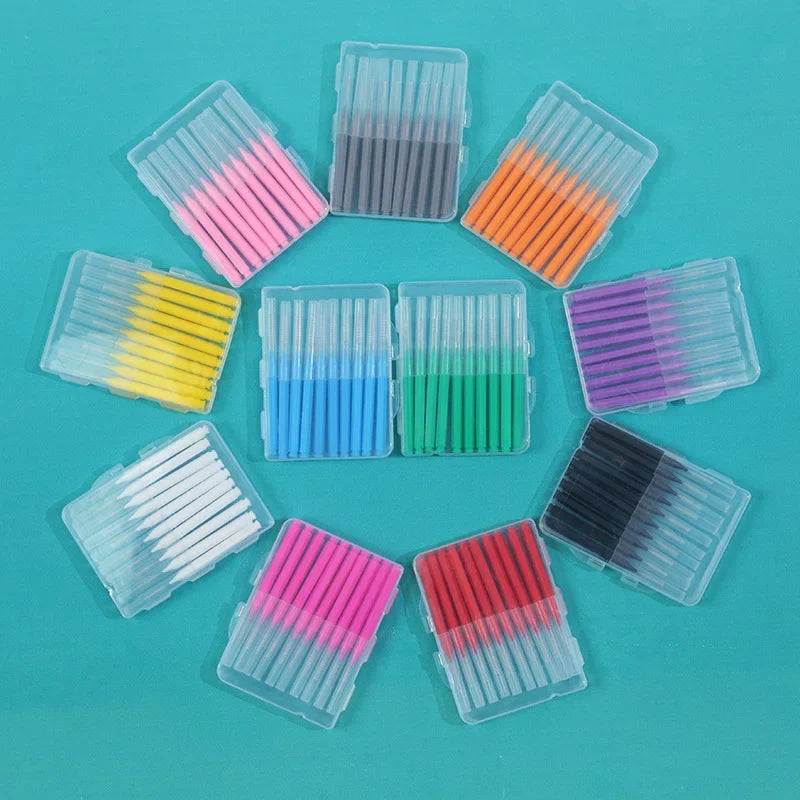 40/10Pcs Mini Eyebrow Brushes Brow Lift Tool Brow Perm Brush Eyelash Cromb for Lash Extension Accessories Beauty Makeup Tools