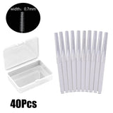 40/10Pcs Mini Eyebrow Brushes Brow Lift Tool Brow Perm Brush Eyelash Cromb for Lash Extension Accessories Beauty Makeup Tools