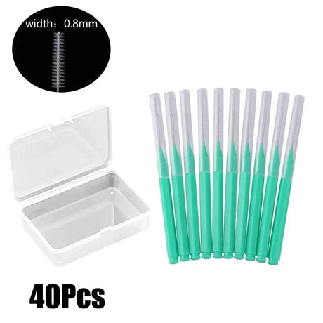 40/10Pcs Mini Eyebrow Brushes Brow Lift Tool Brow Perm Brush Eyelash Cromb for Lash Extension Accessories Beauty Makeup Tools